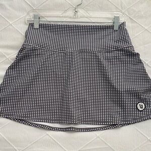 Vuori Monochrome Checkered Skort
